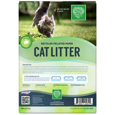 Show full view: Small Pet Select Recycled Pelleted Paper Cat Litter, 20-lb box slide 6 of 7