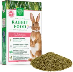 Small Pet Select Timothy Based Pellets Rabbit Food, 10-lb box