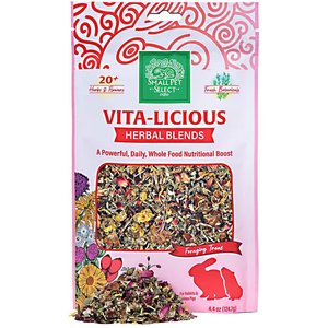 Small Pet Select Vita-Licous Herbal Blend Small Animal Treats, 4.4-oz bag
