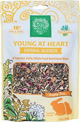 Show full view: Small Pet Select Young At Heart Herbal Blend Small Pet Treats, 2.5-oz bag slide 3 of 4