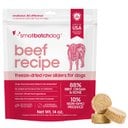 Smallbatch Pets Beef Freeze-Dried Raw Sliders Grain-Free Dry Dog Food, 14-oz bag