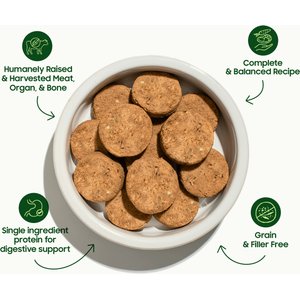 Smallbatch Pets Beef Freeze-Dried Raw Sliders Grain-Free Dry Dog Food, 25-oz bag