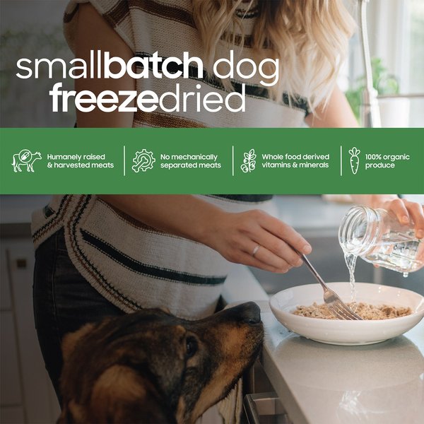 Smallbatch Pets Beef Non-GMO Freeze-Dried Dog Food