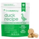 Smallbatch Pets Duck Freeze-Dried Raw Sliders Grain-Free Dry Dog Food, 14-oz bag
