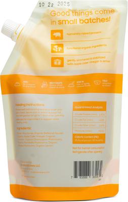 Show full view: Smallbatch Pets Shelf Stable Humanely Raised Adult Pork Bone Broth Grain-Free Liquid Wet Dog Food Topper, 16-fl oz bottle slide 3 of 5