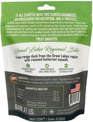 Smart Cookie Barkery Great Lakes Duck & Squash Dog Treats, 5-oz bag slide 2 of 6