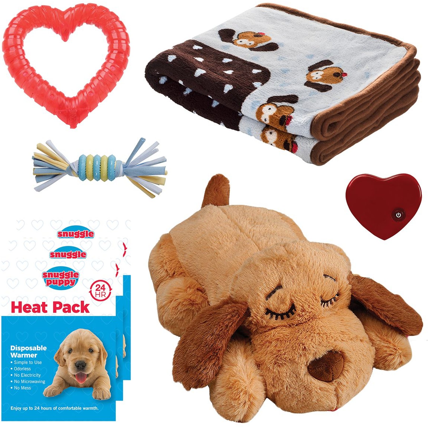 Snuggle Puppy New Puppy Starter Kit Puppy, Blue