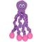 Show in main carousel: Smart Pet Love Snuggle Puppy Tender Tuffs Orange Octopus Tug-of-War Squeaky Dog Toy, Purple slide 1 of 8