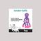 Show in main carousel: Smart Pet Love Snuggle Puppy Tender Tuffs Orange Octopus Tug-of-War Squeaky Dog Toy, Purple slide 2 of 8