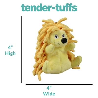Show full view: Smart Pet Love Snuggle Puppy Tender-Tuffs Yellow Hedgehog Squeaky Dog Toy, Small slide 4 of 9
