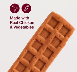 SmartBones Bake Shop Easily Digestible Chicken Waffle Stick Dog Chews, 4 count slide 2 of 9