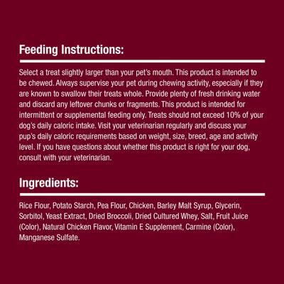 Show full view: SmartBones Bake Shop Easily Digestible Chicken Waffle Stick Dog Chews, 4 count slide 7 of 11