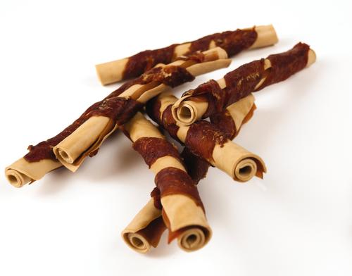 Show full view: SmartBones Chicken Wrapped Sticks Chicken Flavor Dog Treats, 8 count slide 4 of 7