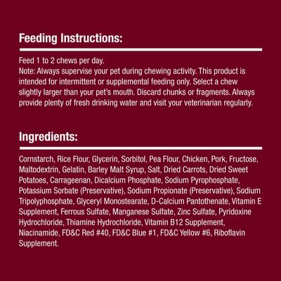 Show full view: SmartBones Chicken Wrapped Stuffed Twistz Dog Treats, 10 count slide 9 of 11