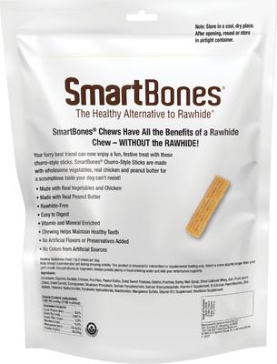 Show full view: SmartBones Churro-Style Mini Sticks Dog Treats, 28 count slide 3 of 9