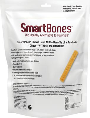 Show full view: SmartBones Churro-Style Sticks Chicken Flavor Dog Treats, 14 count slide 3 of 10