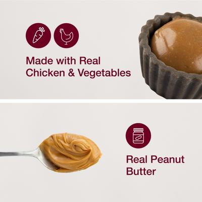 Show full view: SmartBones Delicious Cups Peanut Butter Rawhide-Free Dog Chews, 5 count slide 7 of 10