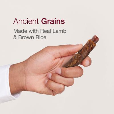 Show full view: SmartBones Lamb & Brown Rice Sticks Wrapped with Real Chicken Rawhide-Free Dog Chews, 4 count slide 9 of 10