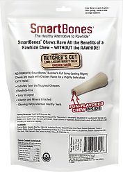 SmartBones Large Butcher's Cut Chicken Flavor Chews Dog Treats, 2 count slide 2 of 5