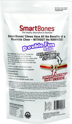 Show full view: SmartBones Large DoubleTime Chicken Rolls Dog Treats, 4 count slide 3 of 8
