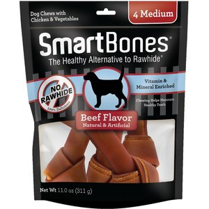 Fieldcrest Farms Nothin To Hide Ultra 7-in Wishbone Beef Dog Treats, 2 count