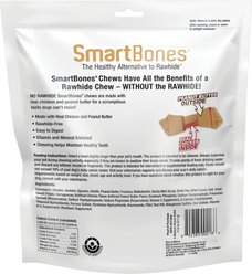 SmartBones Medium Peanut Butter Chew Bones Dog Treats, 4 count slide 2 of 6