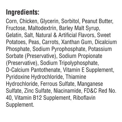 Show full view: SmartBones Medium Peanut Butter Chew Bones Dog Treats, 4 count slide 6 of 8