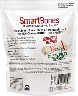 Show full view: SmartBones Mini Chicken Dog Treats, 32 count slide 3 of 8