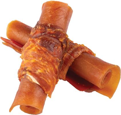 Show full view: SmartBones Mini Chicken Wrapped Sticks Peanut Butter Dog Treats, 15 count slide 4 of 7