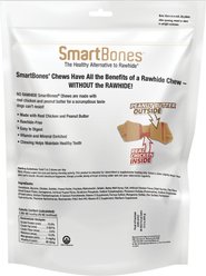 SmartBones Mini Real Peanut Butter Hard Dog Chew Bones, 56 count slide 2 of 6