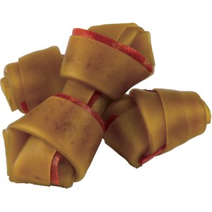 SmartBones Mini Real Peanut Butter Hard Dog Chew Bones, 56 count