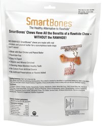 SmartBones Peanut Butter Medium Chews Dog Treats, 4 count slide 2 of 7