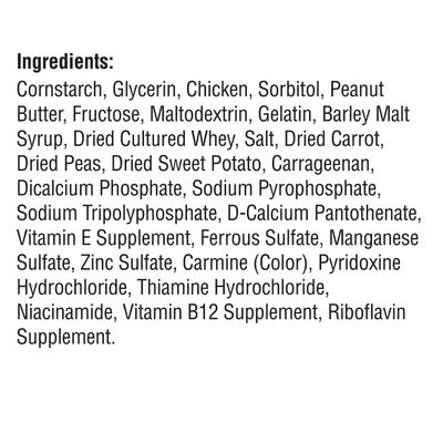 Show full view: SmartBones Peanut Butter Medium Chews Dog Treats, 4 count slide 4 of 8