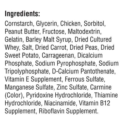 Show full view: SmartBones Peanut Butter Mini Chews Dog Treats, 30 count slide 4 of 9