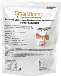 SmartBones Peanut Butter Small Chews Dog Treats, 6 count slide 2 of 7