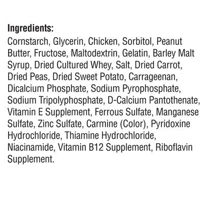 Show full view: SmartBones Peanut Butter Small Chews Dog Treats, 6 count slide 4 of 9