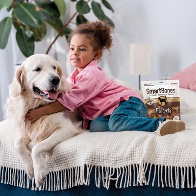 Show full view: SmartBones Pretzel Dipped Peanut Butter Dog Treats, 7 count slide 5 of 8