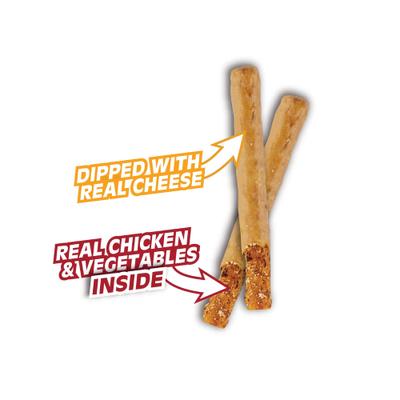 Show full view: SmartBones Pretzel Sticks Dipped Real Cheese Dog Treats, 8 count slide 5 of 8