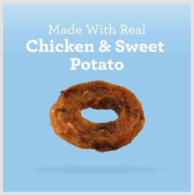 Show full view: SmartBones Protein Rings Real Chicken & Sweet Potato Dog Treats, 5-oz bag slide 4 of 11