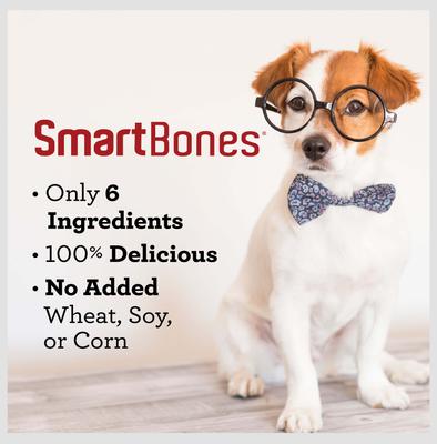 Show full view: SmartBones Protein Rings Real Salmon & Chickpeas Dog Treats, 5-oz bag slide 6 of 11