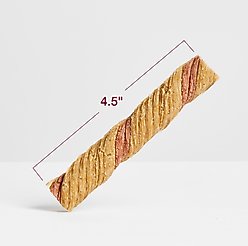 SmartBones Puffy Rolls Real Peanut Butter & Bison Rawhide-Free Dog Chew Treats, 8 count slide 2 of 9