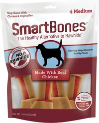 SmartBones Real Chicken Dog Treats, 4 count