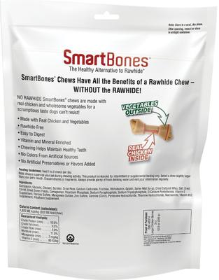 Show full view: SmartBones Real Chicken Large Chews Dog Treats, 3 count slide 3 of 9