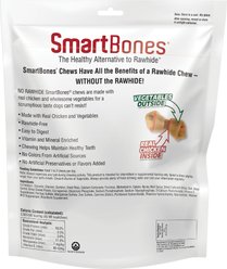 SmartBones Real Chicken Mini Chews Dog Treats, 30 count slide 2 of 7