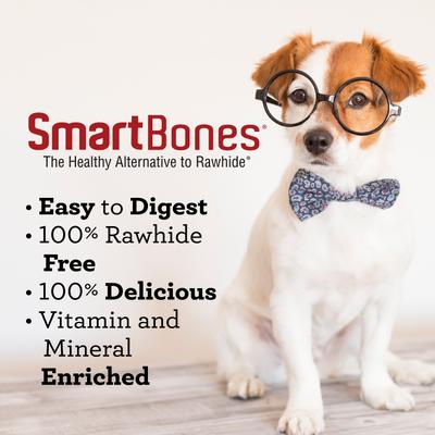 Show full view: SmartBones Sirloin Minis Real Chicken, Vegetables & Sirloin Dog Treats, 30 count slide 6 of 10