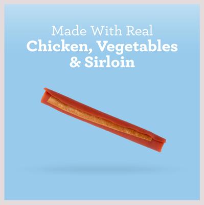 Show full view: SmartBones Sirloin Smartsticks Sirloin Dog Treats, 5 count slide 4 of 10