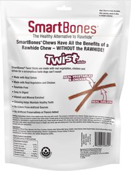 SmartBones Sirloin Twistz Sirloin Dog Treats, 50 count slide 2 of 9