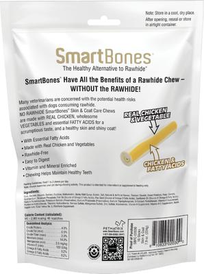 Show full view: SmartBones Skin & Coat Care Chicken Chews Dog Treats, 16 pack slide 3 of 7