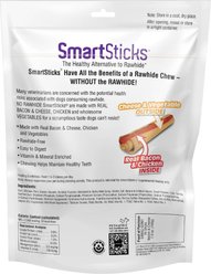 SmartBones SmartSticks Bacon & Cheese Chews Dog Treats, 10 count slide 2 of 9