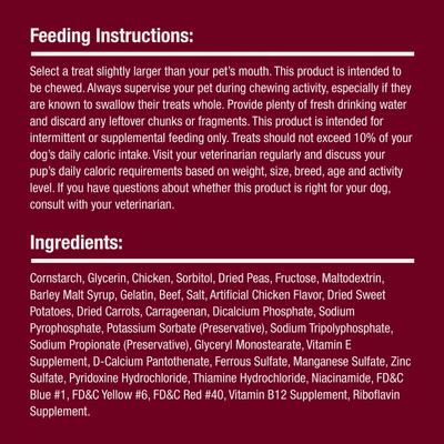 Show full view: SmartBones SmartSticks Beef Chews Dog Treats, 10 count slide 4 of 11